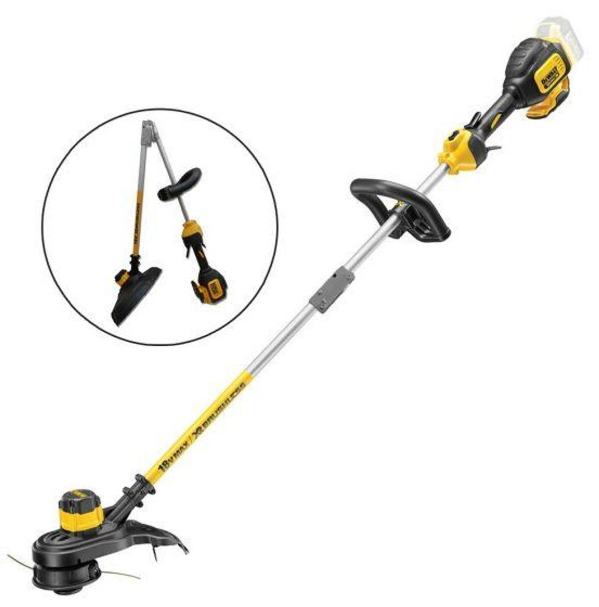 DeWalt DCM561PBS XR Brushless Split Shaft String Trimmer 18V Bare