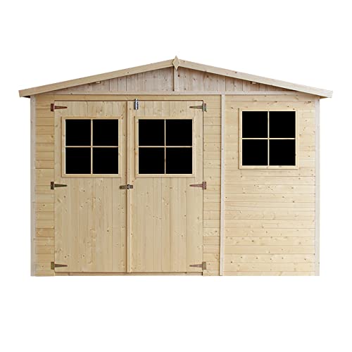 Timbela Wooden Garden Shed - Apex Shiplap Wooden Shed
