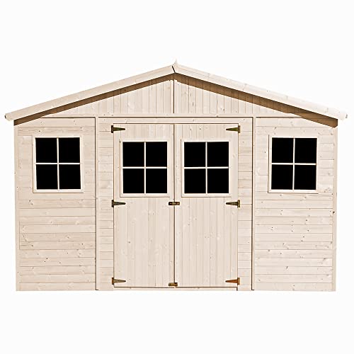 Timbela Wooden Garden Shed - Apex Shiplap Wooden Shed