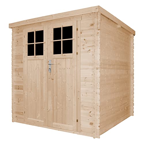 Timbela Wooden Garden Shed- Pent Shiplap Wooden Shed