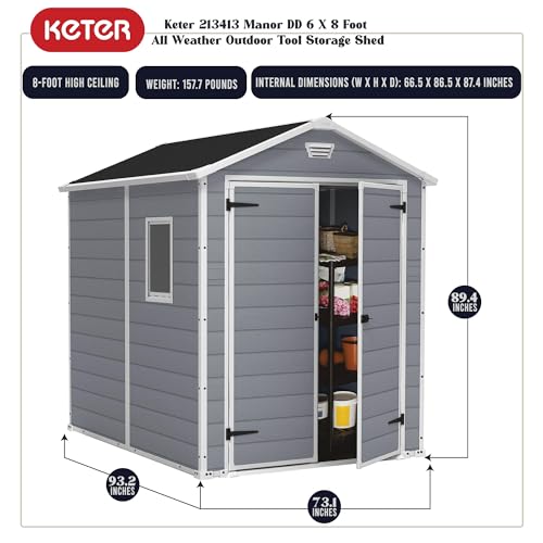 Keter SPIG9 Keter Manor Outdoor Shed