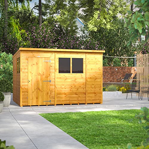 POWER High Grade Premium Pent Garden Wooden Shed