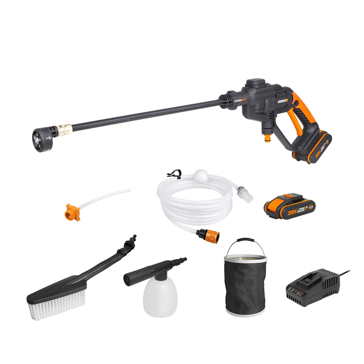 Worx Hydroshot Cordless Portable Pressure Washer Cleaner Kit