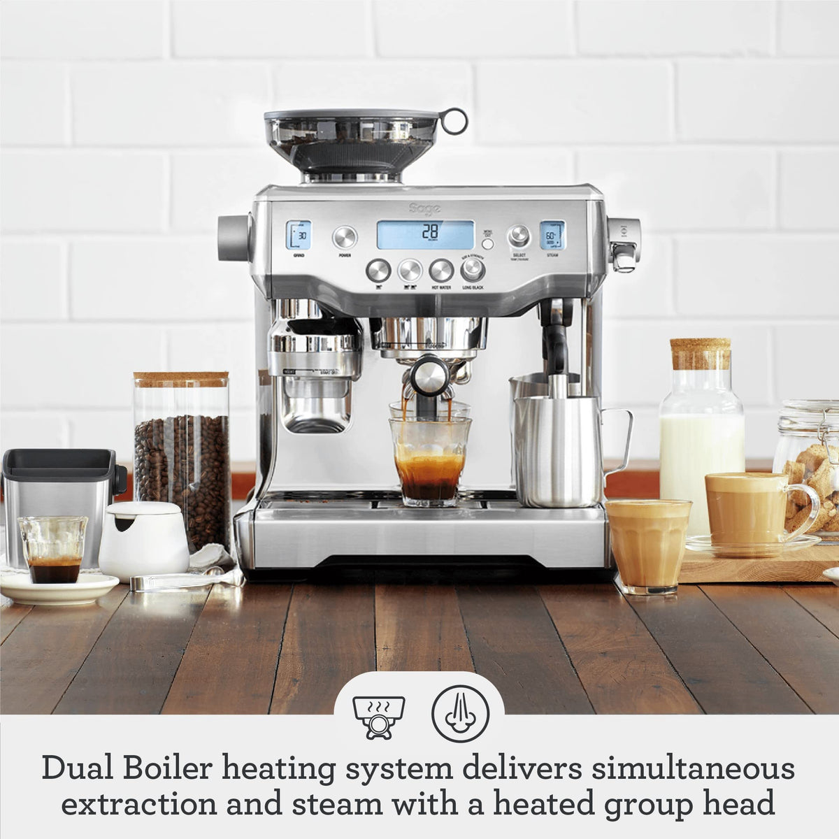 Sage The Oracle Semi-Automatic Espresso Machine