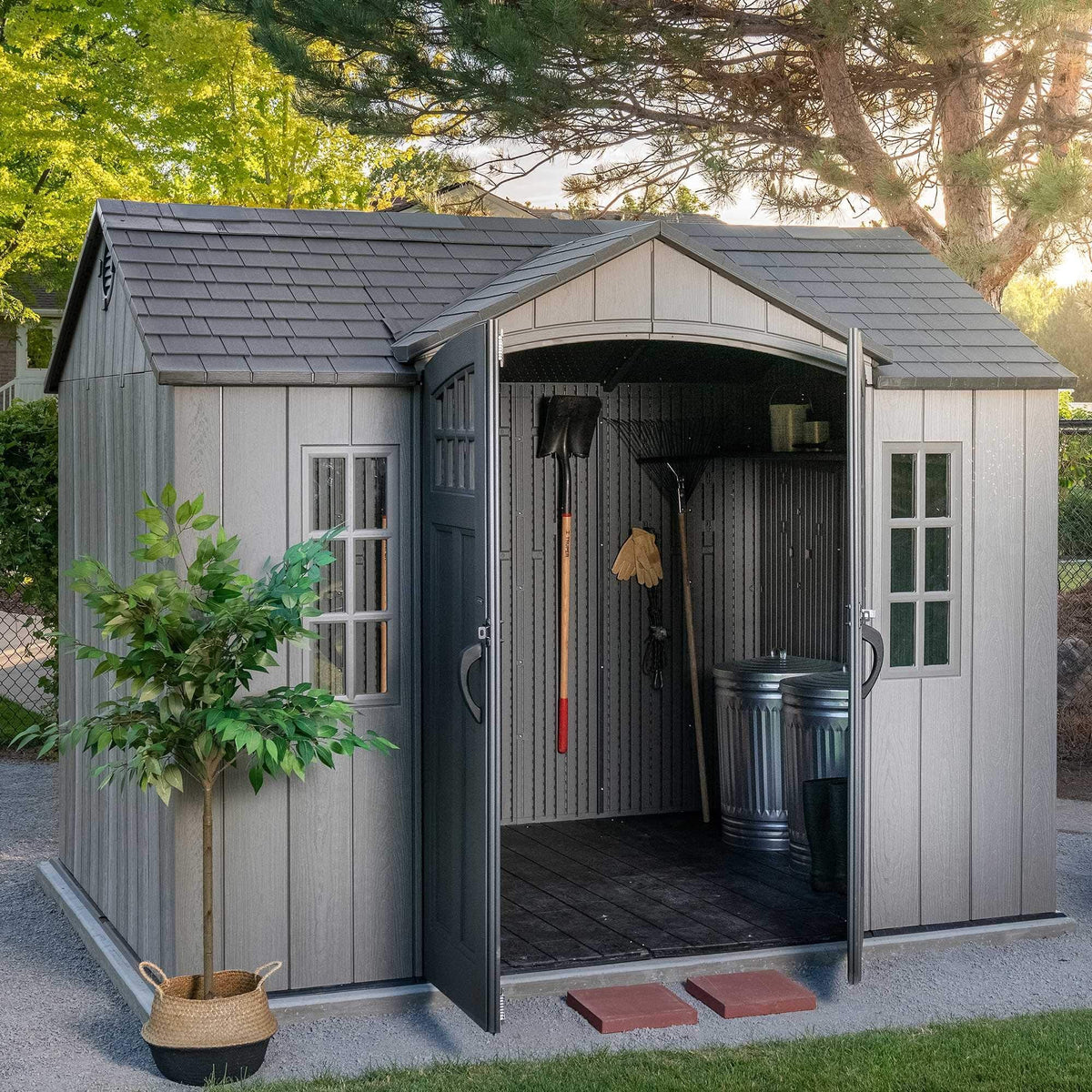 Lifetime Outdoor Storage Shed