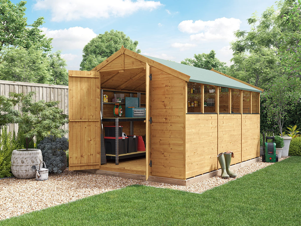 BillyOh Keeper Overlap Garden Shed