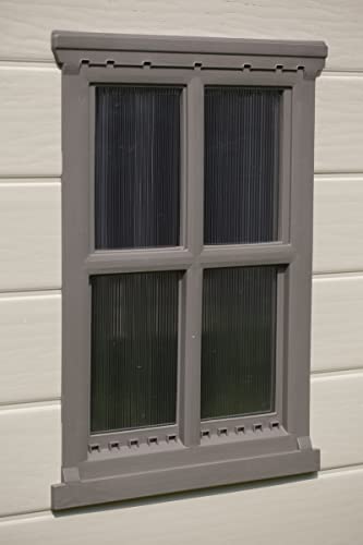 Keter Factor Outdoor Plastic Garden Storage Shed