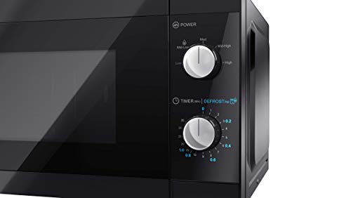 SHARP YC-MS01U-B Compact 20 Litre 800W Manual control Microwave