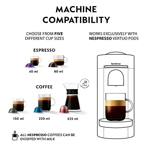 Nespresso Vertuo Plus Automatic Pod Coffee Machine