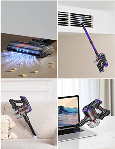 BuTure Cordless Vacuum Cleaner, 38 Kpa Powerful Stick Vacuum