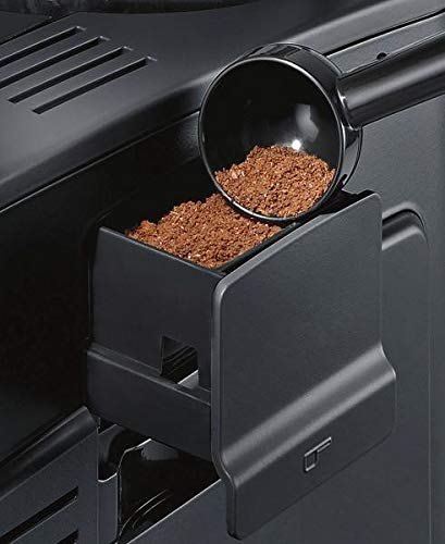 Siemens TE651509DE EQ.6 plus s100 Kaffeevollautomat (konstante Brühtemperatur, Dampf-Reinigung, Doppeltassen-Funktion, 1.500 Watt) metallic