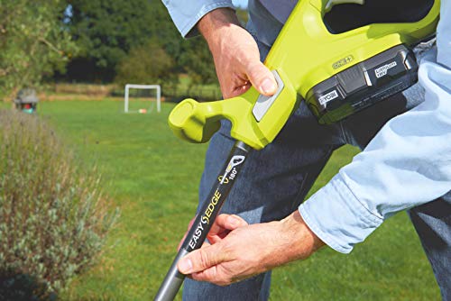 Ryobi 18V One+ Cordless 33cm Lawnmower & 23cm Grass Trimmer (1 x 5.0Ah)