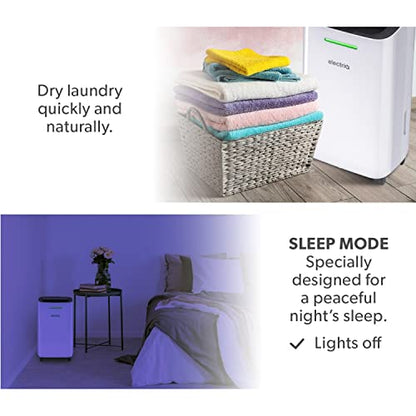 electriQ 12 Litre Smart WIFI Dehumidifier