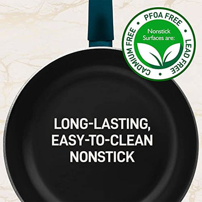 Nutrichef 12-Piece Nonstick Kitchen Cookware Set