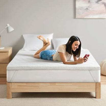 Degrees of Comfort 2 Inch Thick Memory Foam Mattress Topper