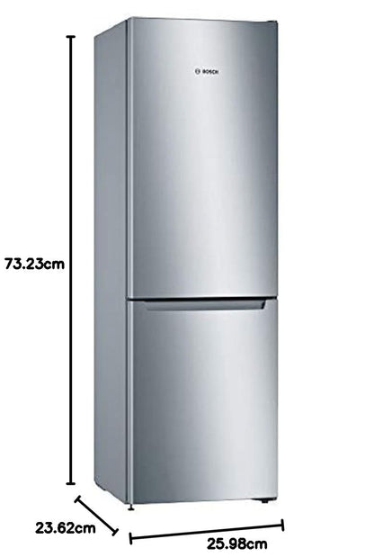 Bosch Serie 2 Freistehende Kühl-Gefrier-Kombination 186 x 60 cm KGN36NLEA