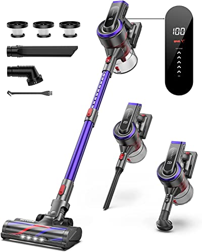 BuTure Cordless Vacuum Cleaner, 38 Kpa Powerful Stick Vacuum