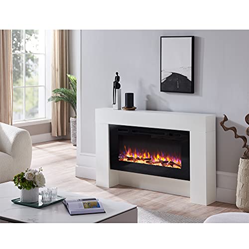 FLAMME Carmaux 55" / 141cm Freestanding Electric Fireplace