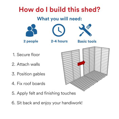 BillyOh Expert Garden Storage Shed 20x10
