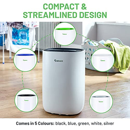 Meaco MeacoDry ABC Dehumidifier (Black) 10L