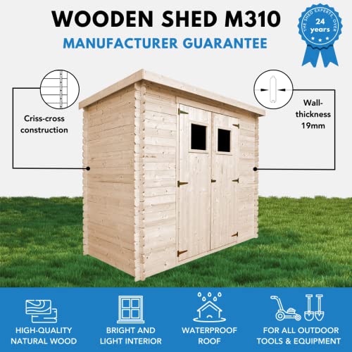 Timbela Wooden Garden Shed