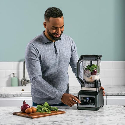 Ninja 2-in-1 Blender With Auto-iQ - Black - BN750UK