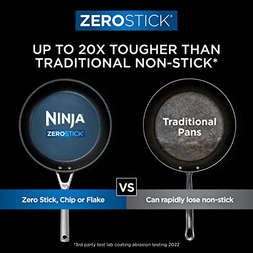 Ninja ZEROSTICK Stackable Cookware 3-Piece Pan Set