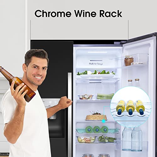 Hisense Freestanding Side-by-Side Door American Fridge Freezer