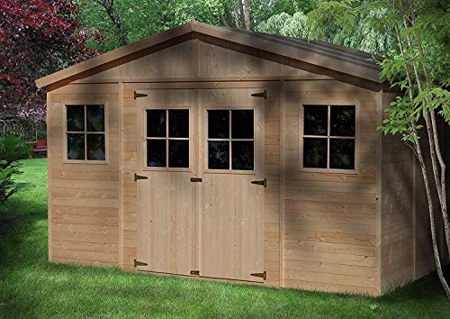 Timbela Wooden Garden Shed - Apex Shiplap Wooden Shed
