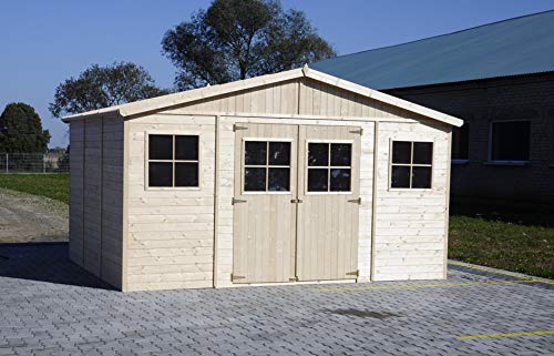 Timbela Wooden Garden Shed - Apex Shiplap Wooden Shed