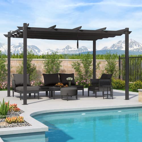 PURPLE LEAF 3 X 4 M Metal Pergola