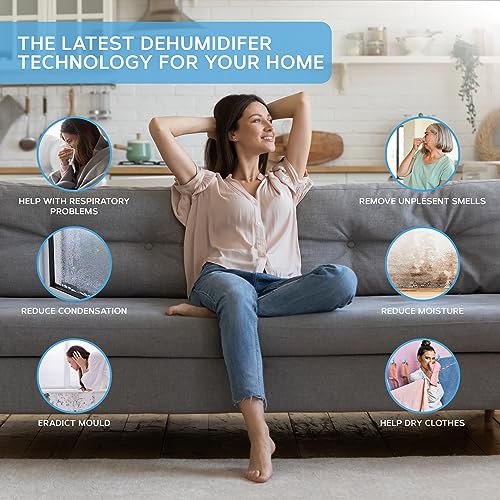 MONHOUSE 20L/Day Digital Dehumidifier