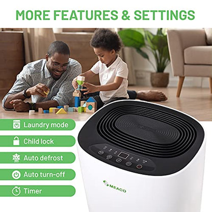 Meaco MeacoDry ABC Dehumidifier (Black) 10L