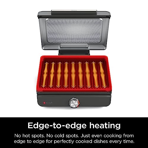 Ninja GR101 Sizzle Smokeless Indoor Grill & Griddle