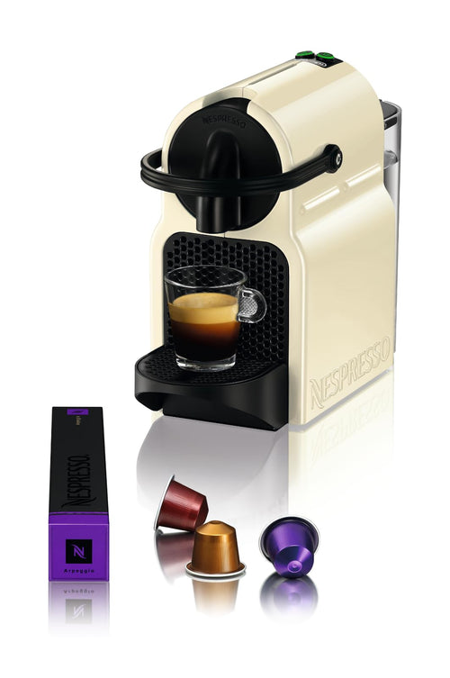NESPRESSO DE’LONGHI Inissia Creme Weiß Original Kapselmaschine EN80.CW