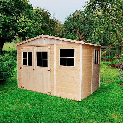 Timbela Wooden Garden Shed, Sheds and Outdoor Storage - Wooden Shed
