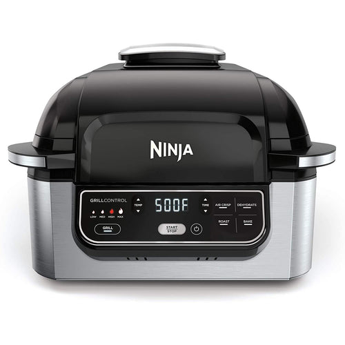Ninja AG301 Foodi 5-in-1 Indoor Electric Grill with Air Fry