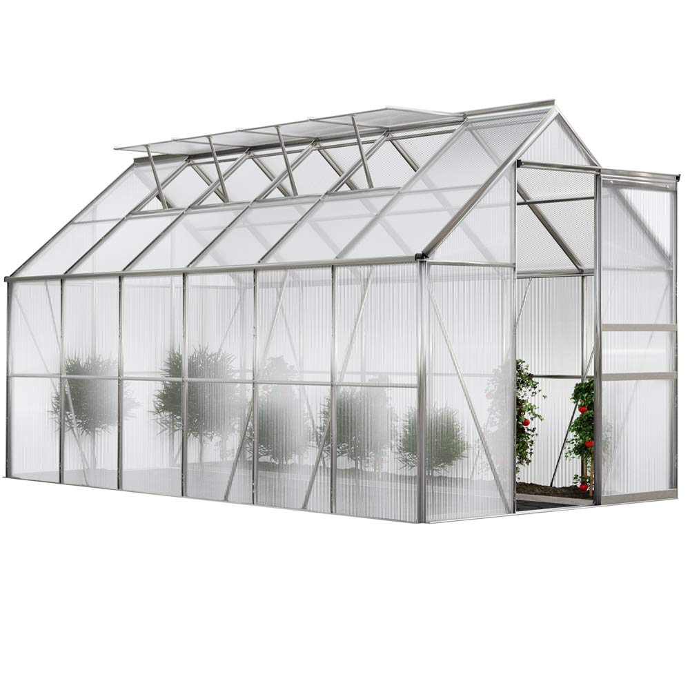 GARDEBRUK® 'Sunlight' Aluminium Greenhouse