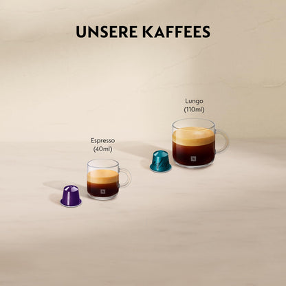 NESPRESSO DE’LONGHI CitiZ Schwarz Original Kapselmaschine EN167.B