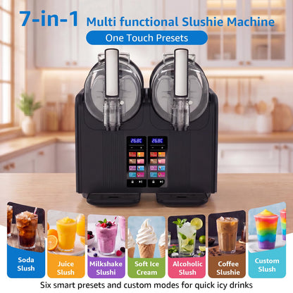 Slush Maschine SLUSHi Twist Slush-Eismaschine für gefrorene Getränke