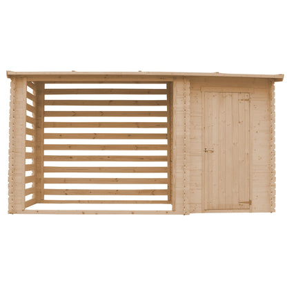 Timbela Wooden Garden Shed and Log shed