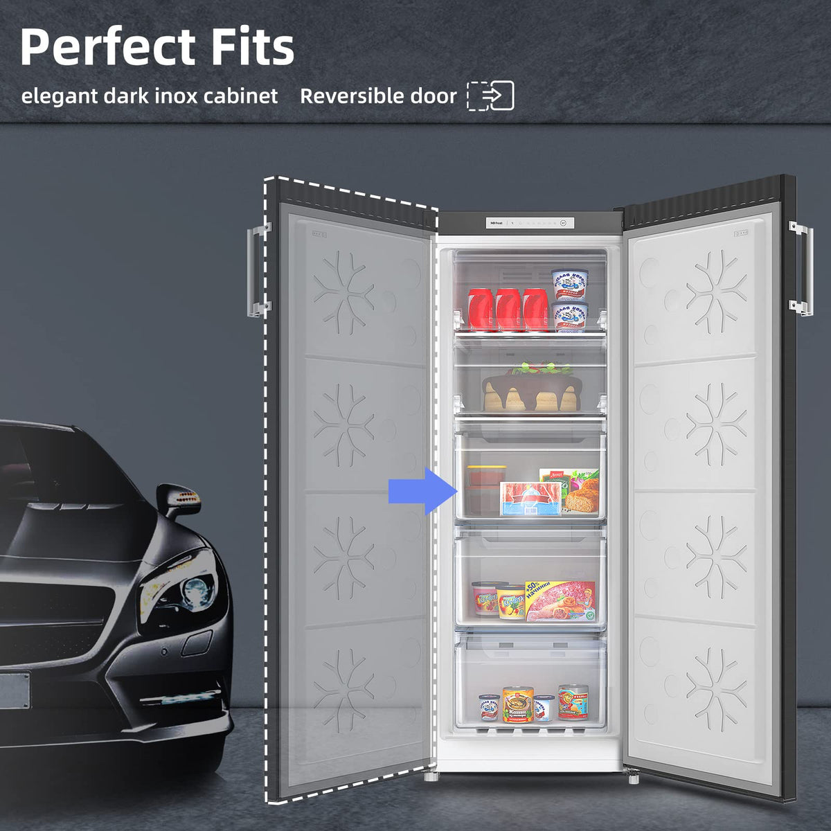 CHiQ Upright Freezer