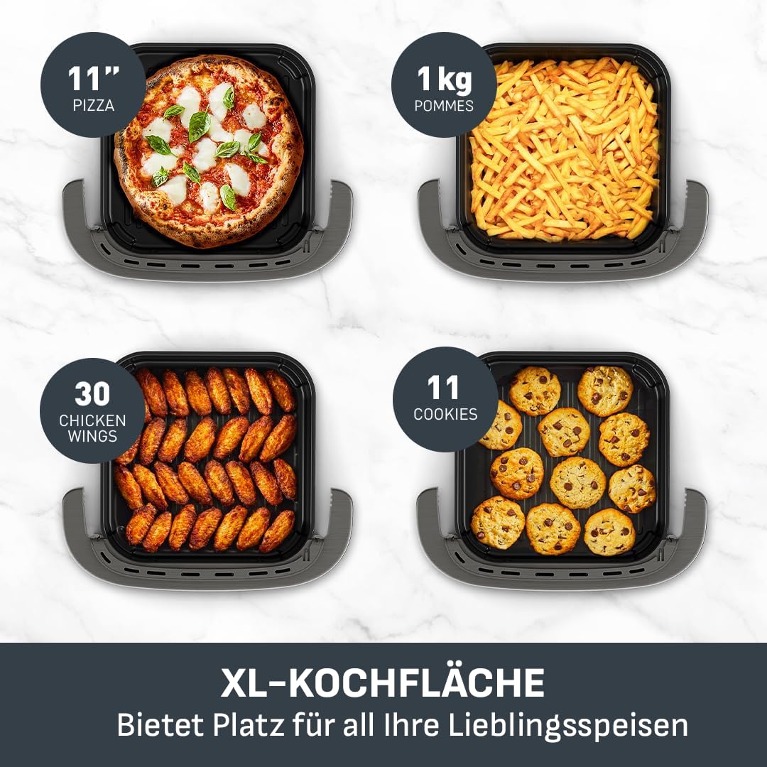 Tefal Easy Fry Mega Heißluftfritteuse – Airfryer mit Sichtfenster