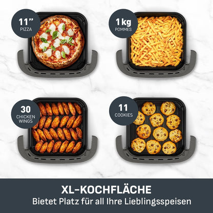 Tefal Easy Fry Mega Heißluftfritteuse – Airfryer mit Sichtfenster