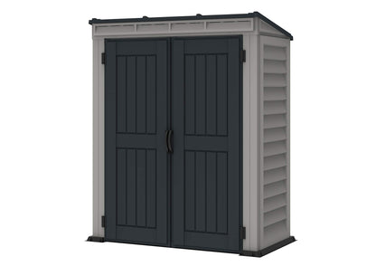 Duramax YardMate Pent Roof 5 x 3 PLUS Plastic Garden Shed