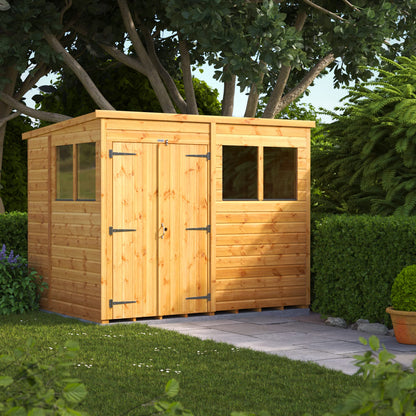 POWER High Grade Premium Pent Garden Wooden Shed