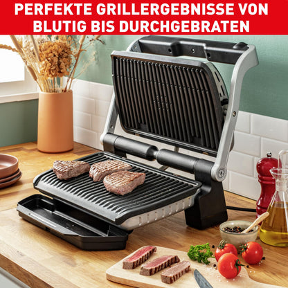 Tefal OptiGrill+ XL Kontaktgrill, 9 Programme, manueller Modus