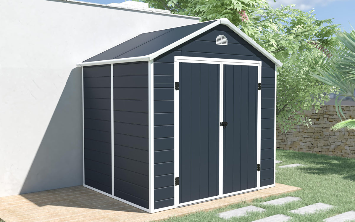 BillyOh 8x6 Ashford Apex Plastic Garden Shed