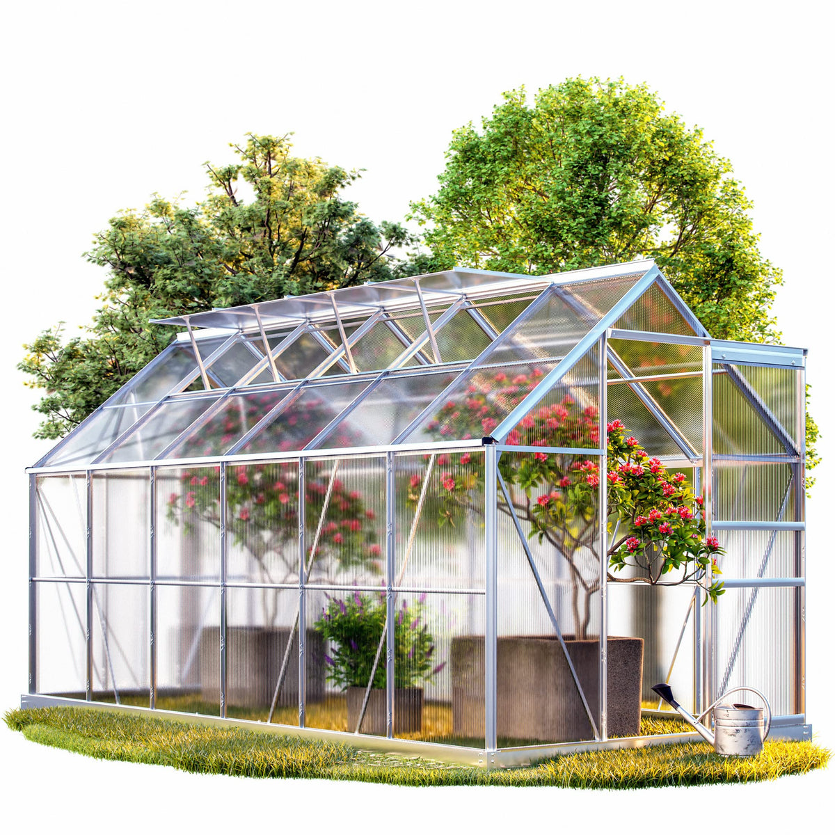 GARDEBRUK® 'Sunlight' Aluminium Greenhouse