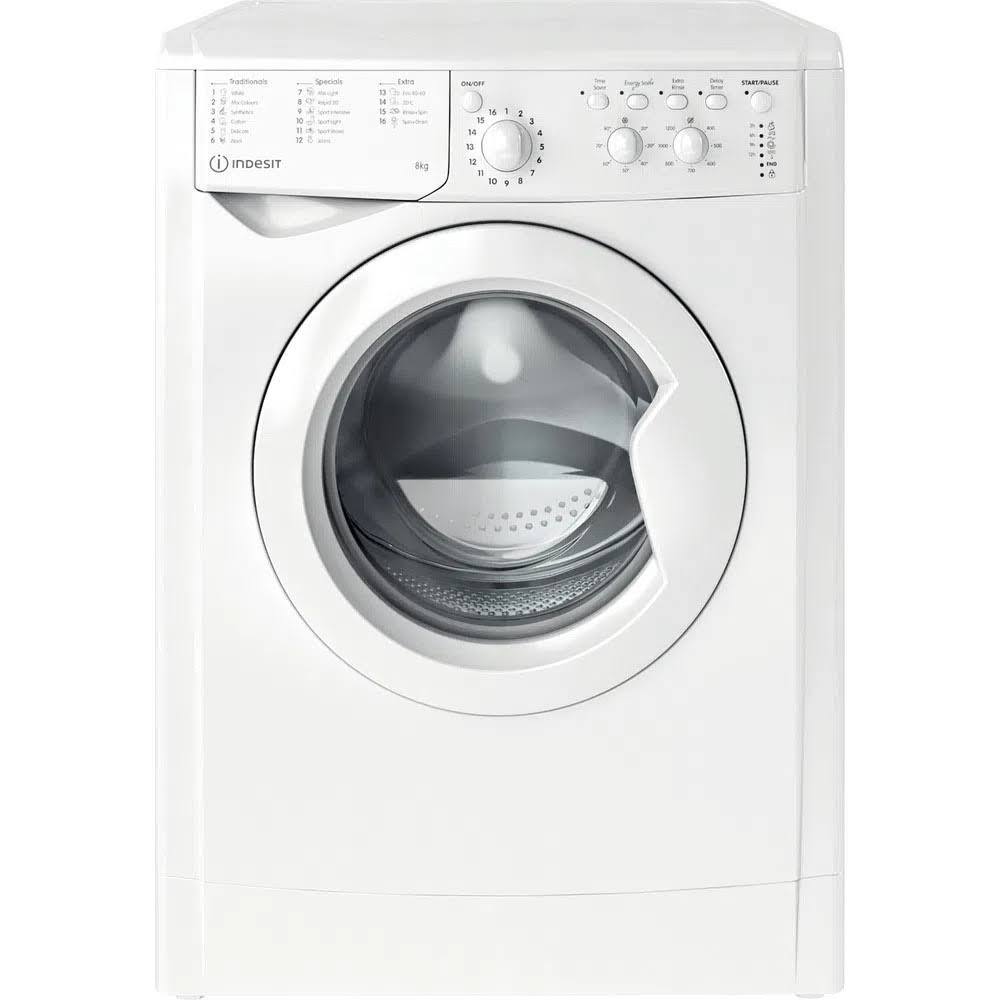 Indesit IWC 71453 W UK N 7 kg 1400 Spin Washing Machine - White